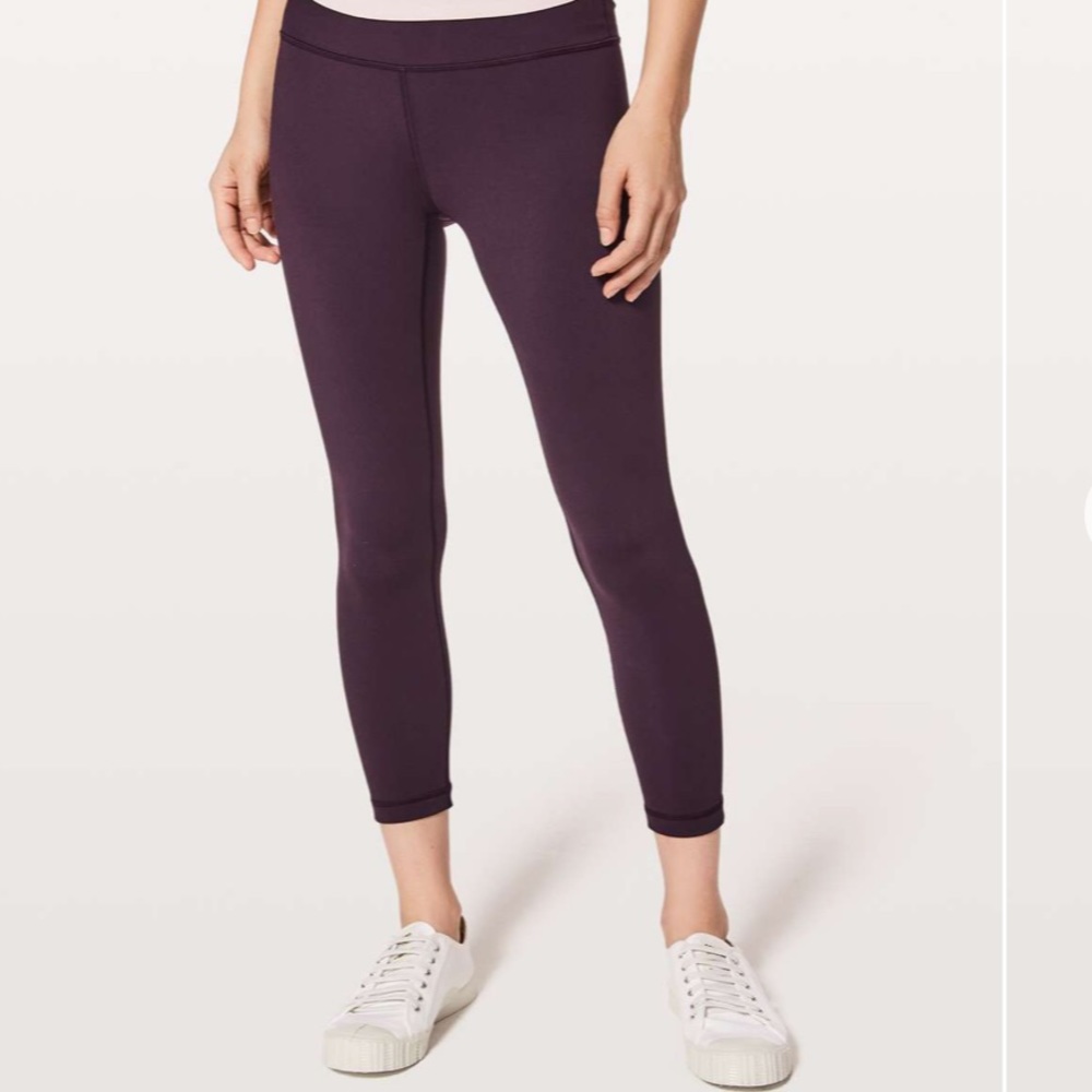 Lululemon Black Cherry High Times Pants